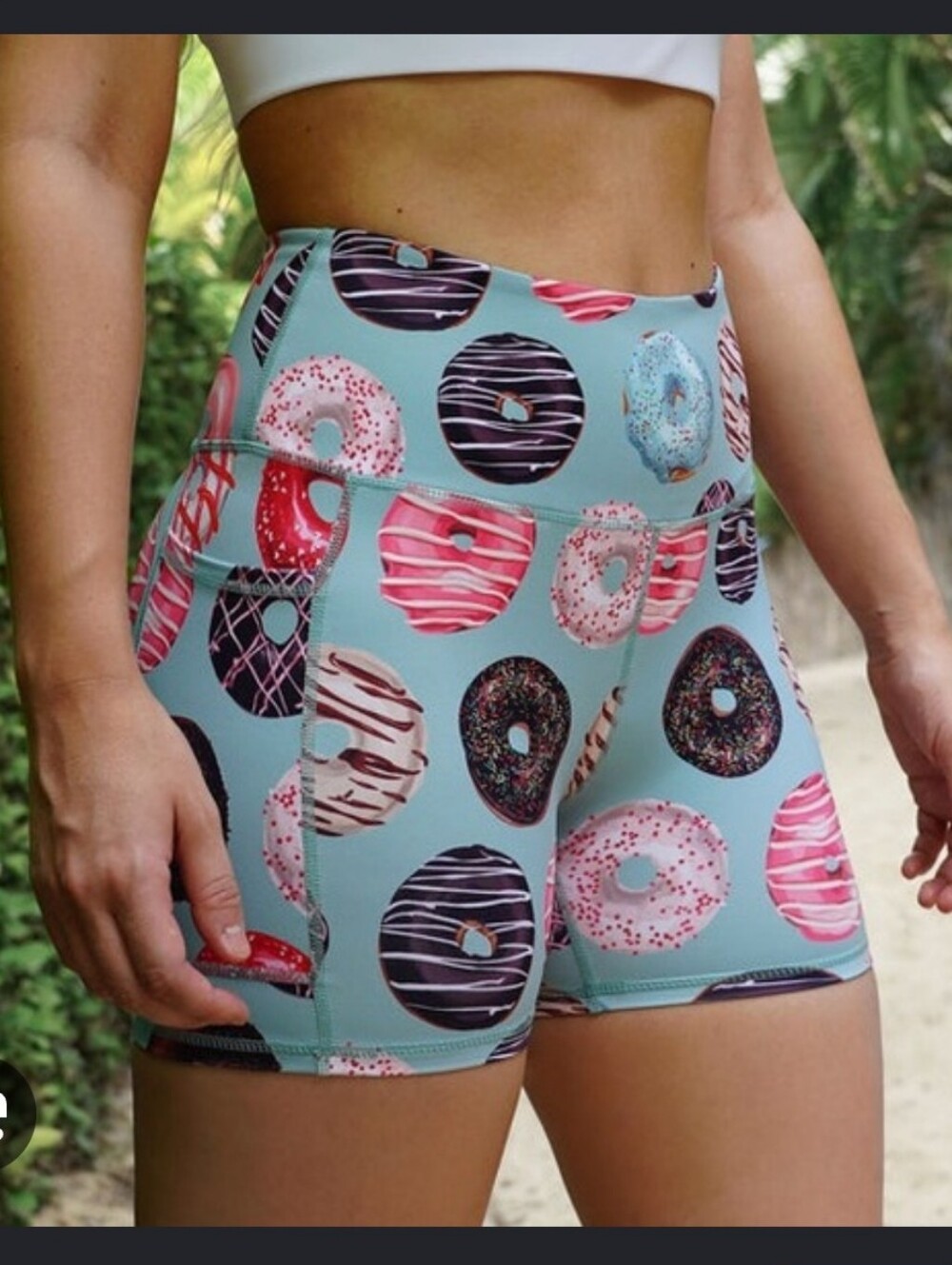 Muscles and Donuts gym Shorts